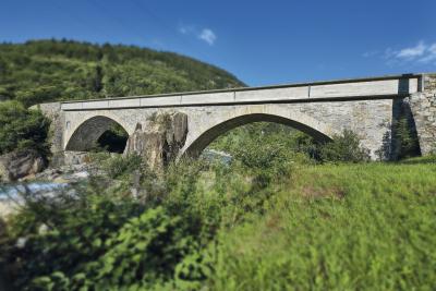 Ponte sul fiume Brenno, Motto-Ludiano